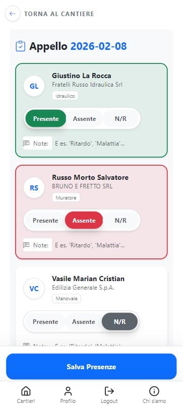 Construction Site Inspection Web App 5