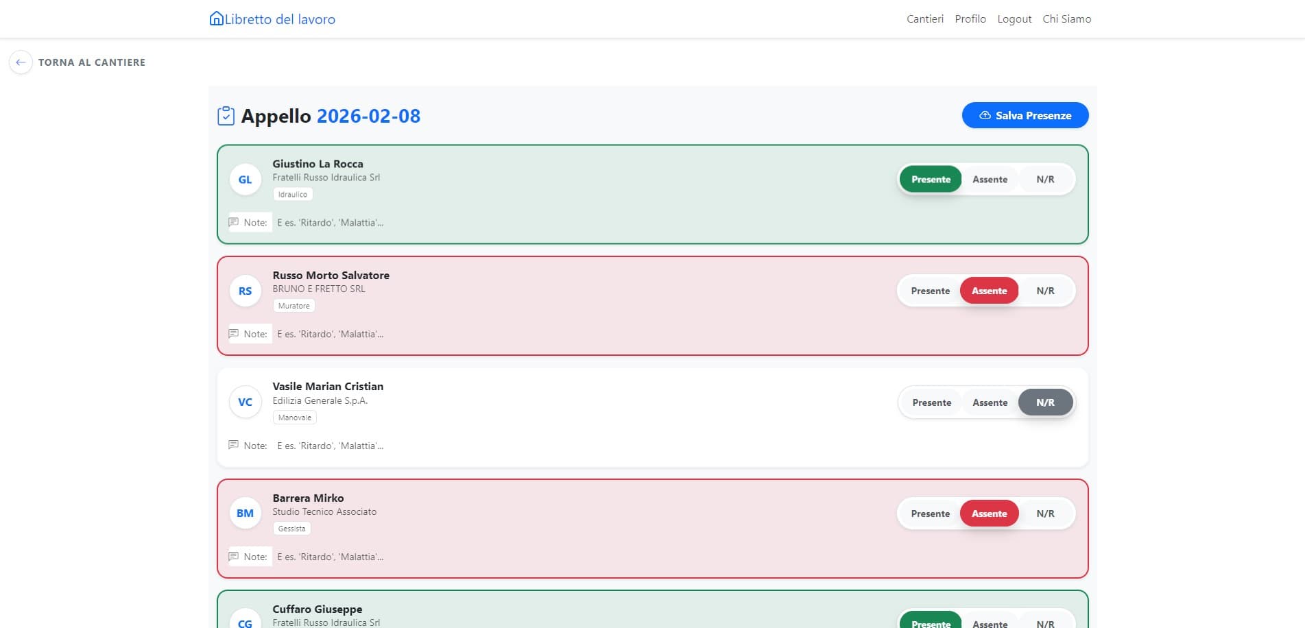 Construction Site Inspection Web App 10