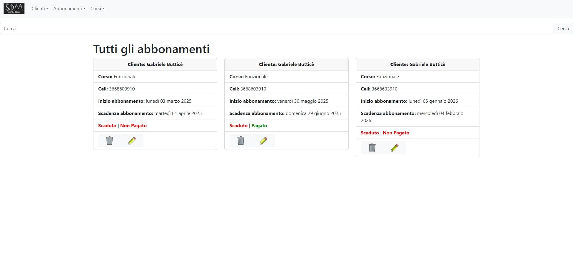 Gym Managment Platform 3